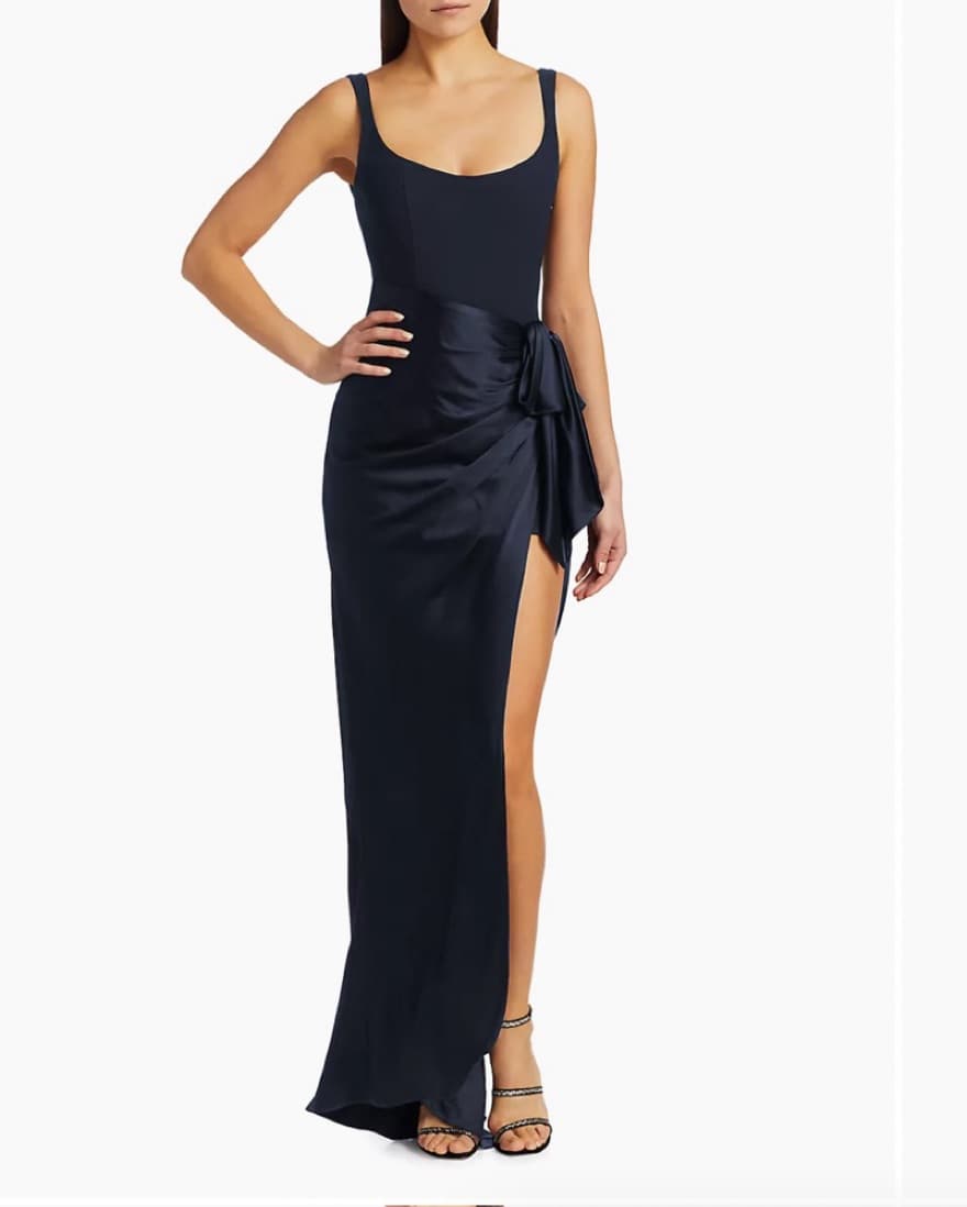 Cinq à Sept Marian Draped Gown - Image 2