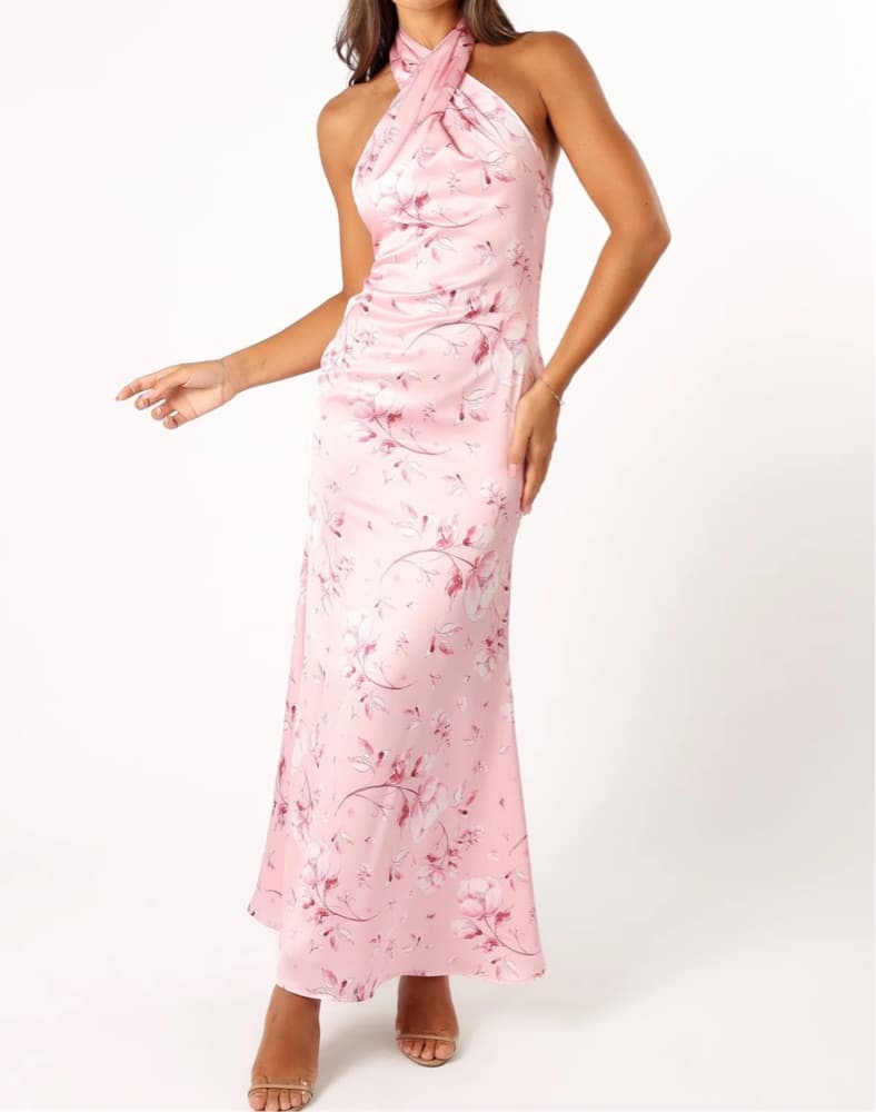 Pink Halterneck Dress - Petal And Pup - Image 1