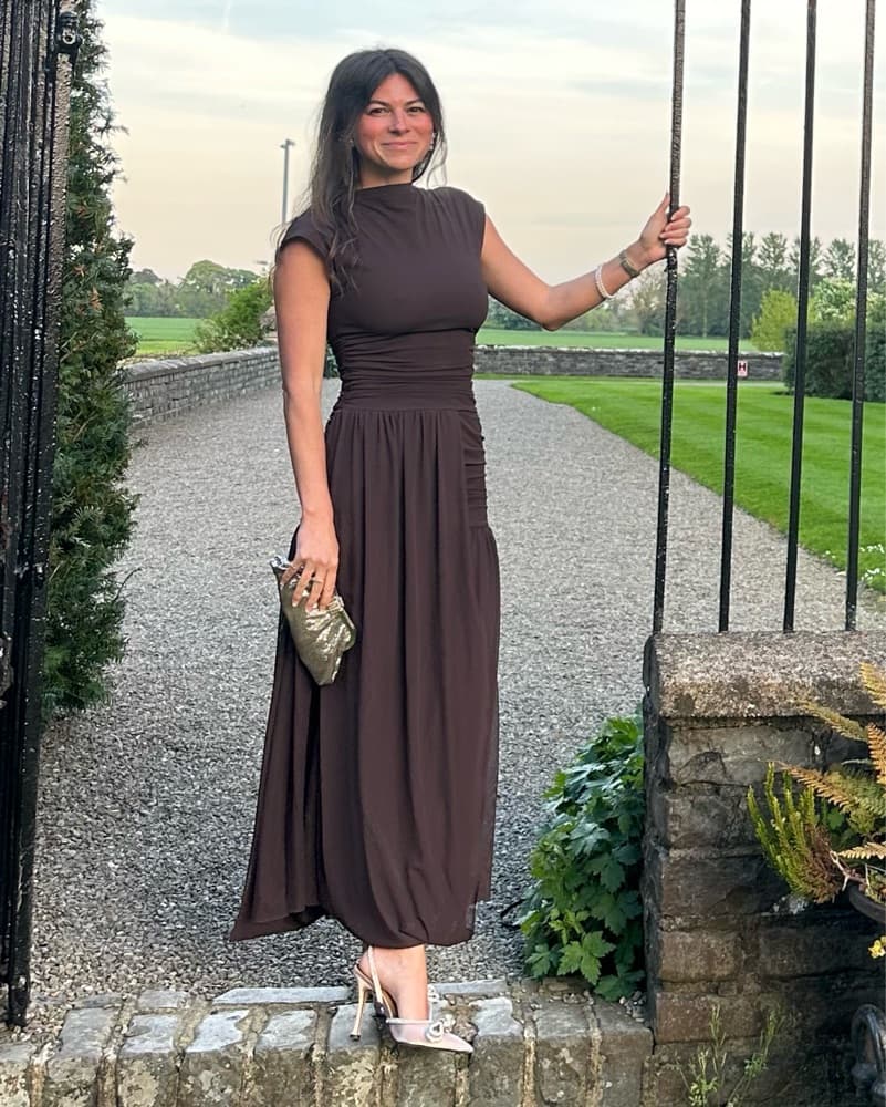 Brown Formal Dress - Image 1