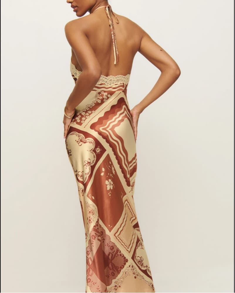 Reformation Silk Dress - Image 2