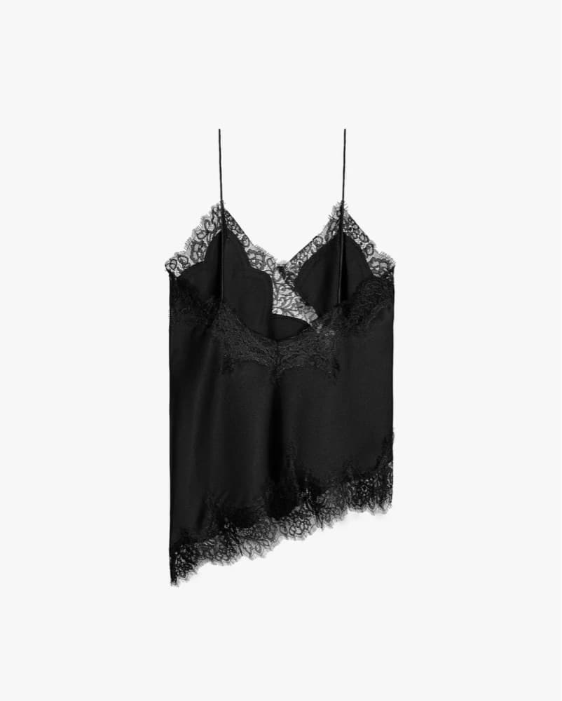 Zara Asymmetric Lace Cami - Image 4
