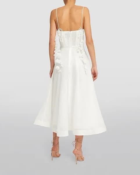 Zimmermann Wonderland Midi Corset Dress - Image 2