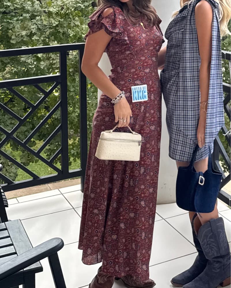 Dôen Beatriz Floral Maxi Dress - Image 3