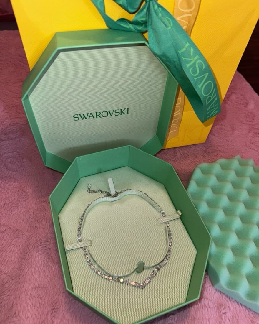 Swarovski Crystal Tennis Necklace - Image 4