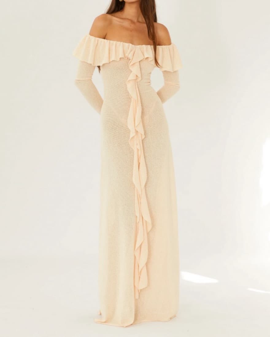 Arcina Ori Mila Cream Dress - Image 4