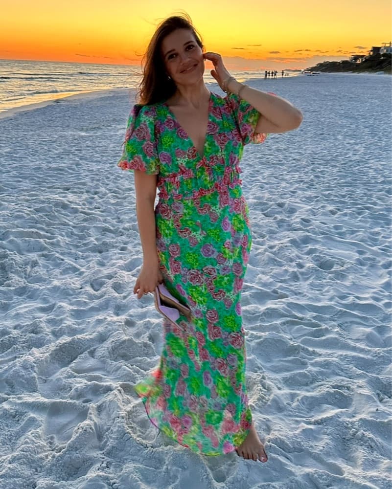 ASTR The Label Floral Dress - Image 1
