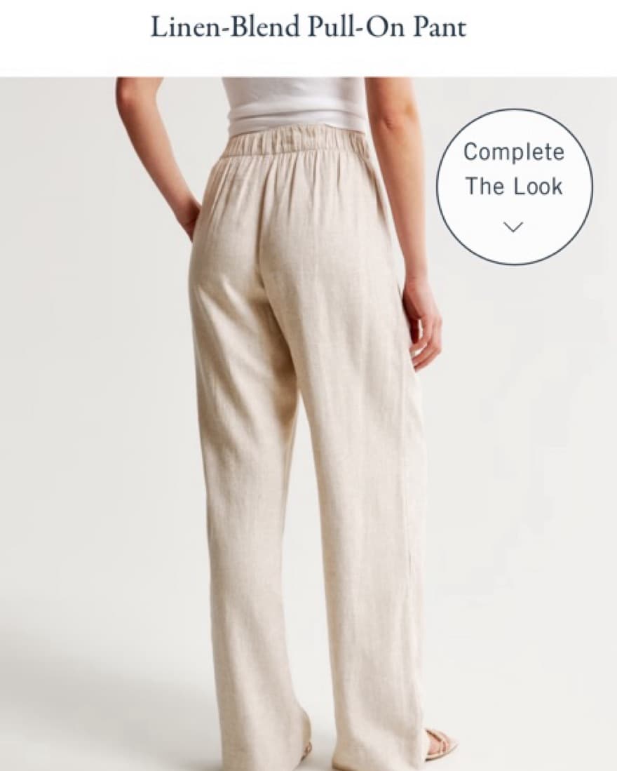 Abercrombie Linen Pants - Image 2