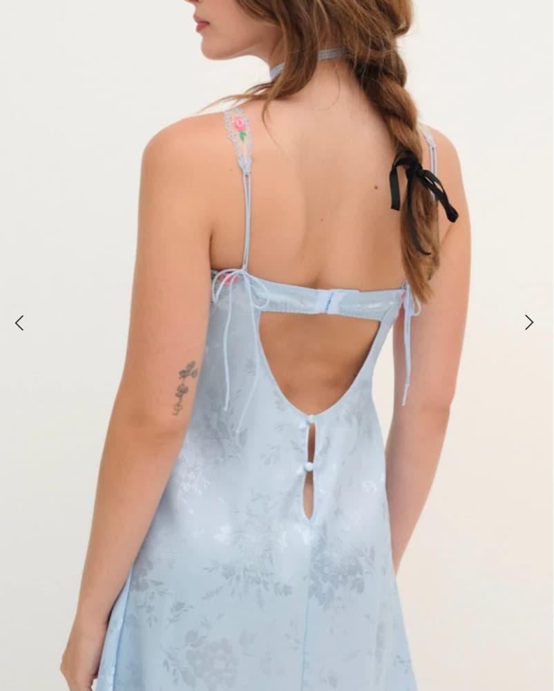 Blue For Love And Lemons Slip Dress - Image 2