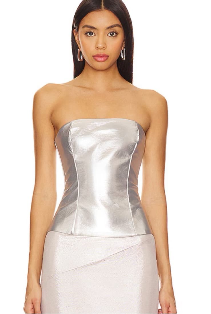 Silver Superdown Corset  - Image 1