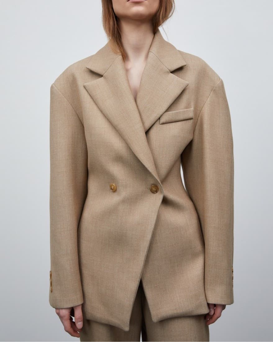 Source unknown Cinched Blazer - Image 1
