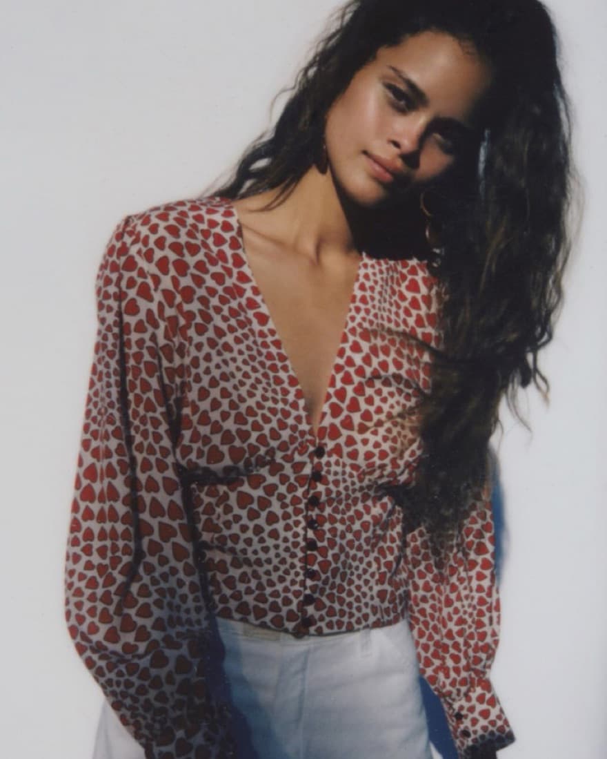 Realisation Par Kaia Red Heart Blouse  - Image 1