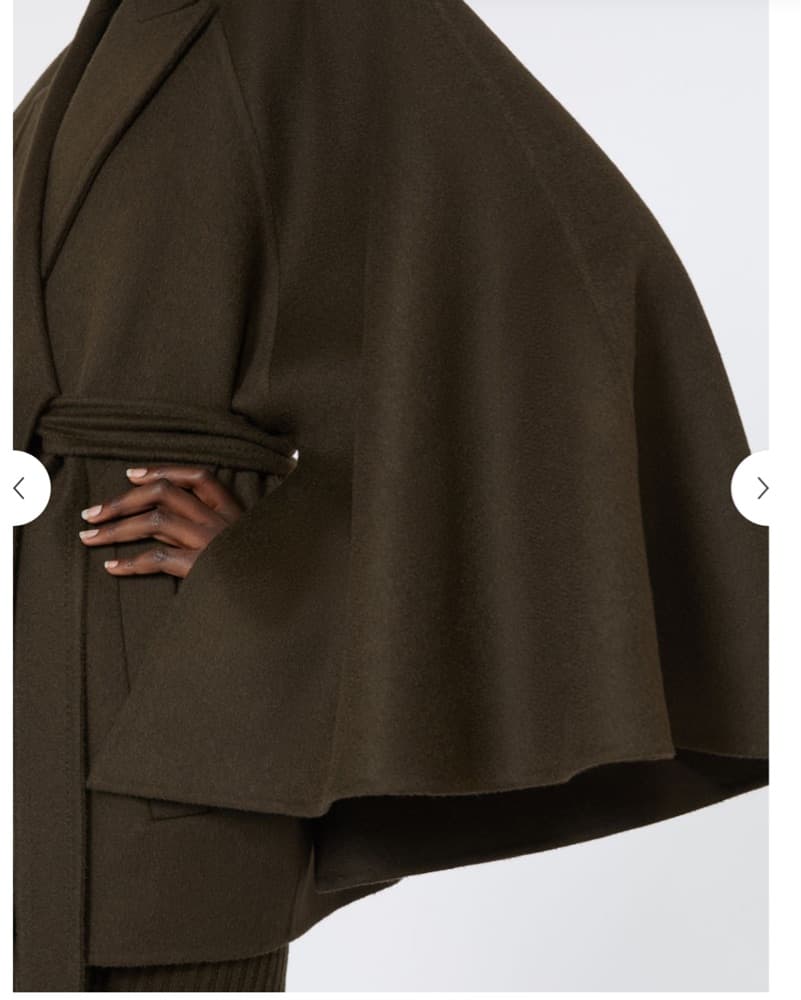Camel Coat With Belt - Image 4