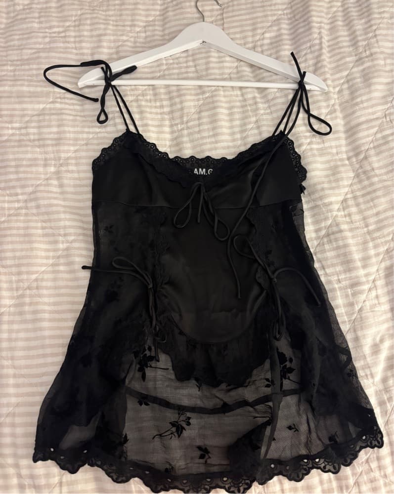I.AM.GIA Meadow Top In Black - Image 3