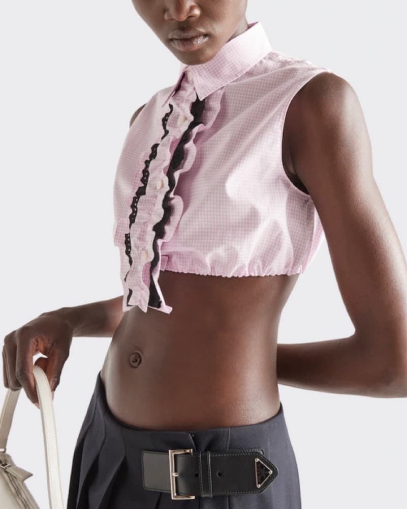 Prada Gingham Check Shirt  - Image 1