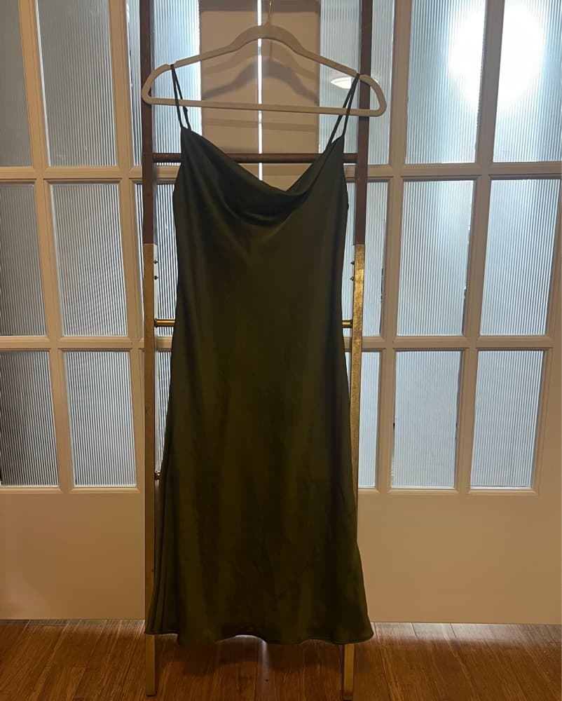 Olive Green Aritiza Dress - Image 1