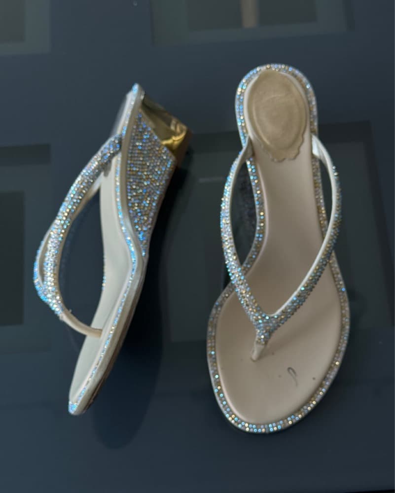 Rene Caovilla Wedge Sandals  - Image 2
