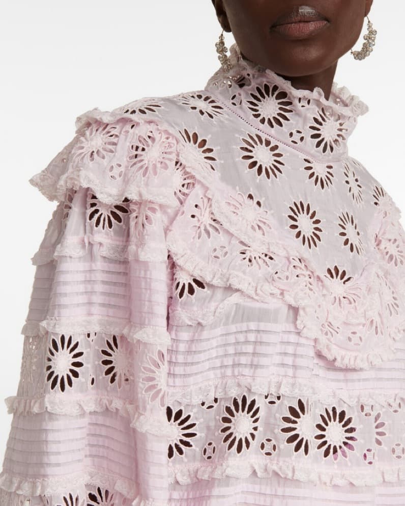 Isabel Marant Pink Floral Top - Image 2