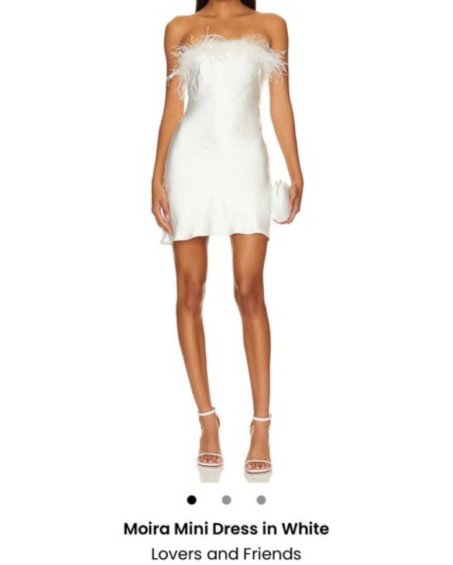 White Lovers and Friends Dress - Image 1
