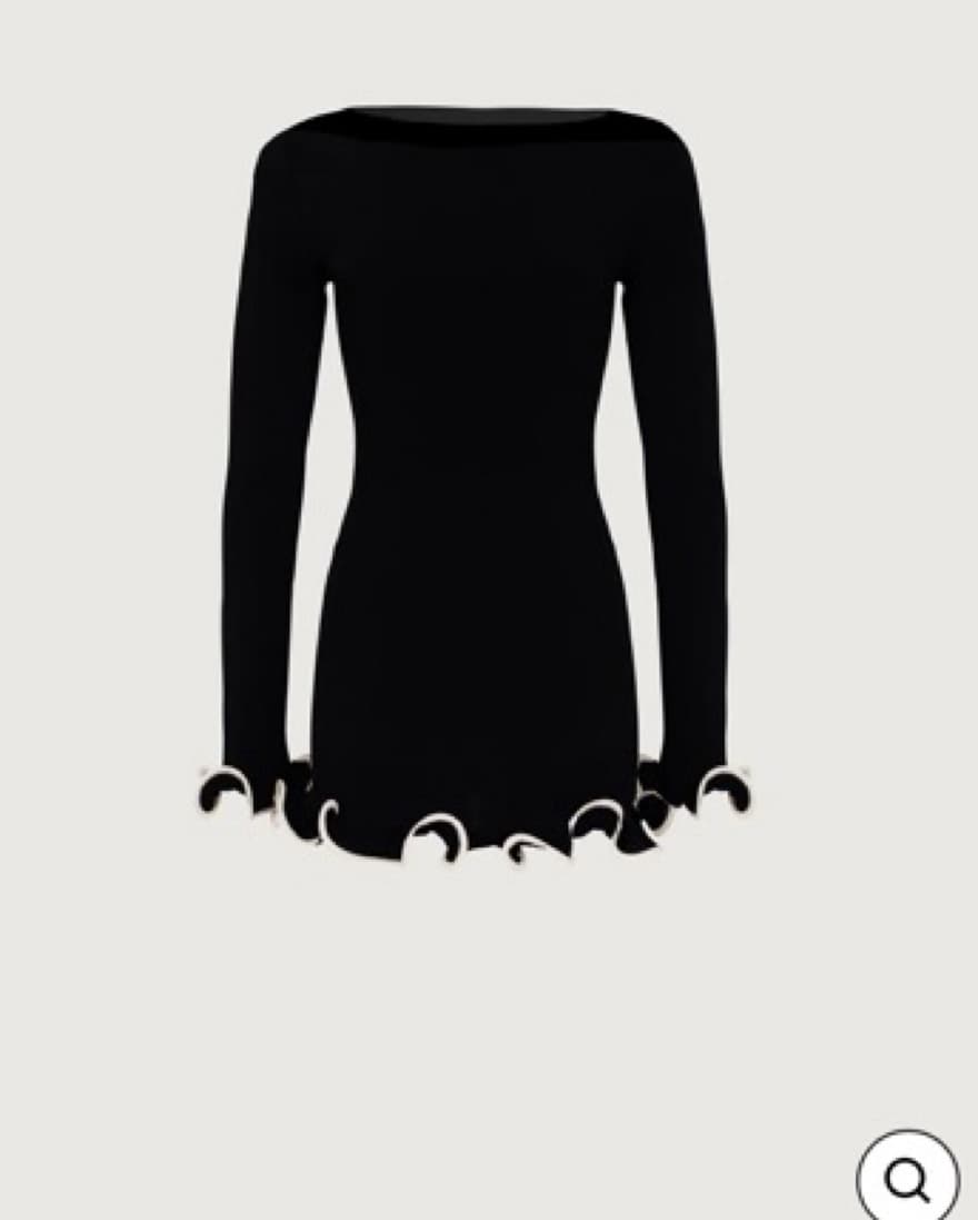 SAME Ruffle Hem Dress - Image 2