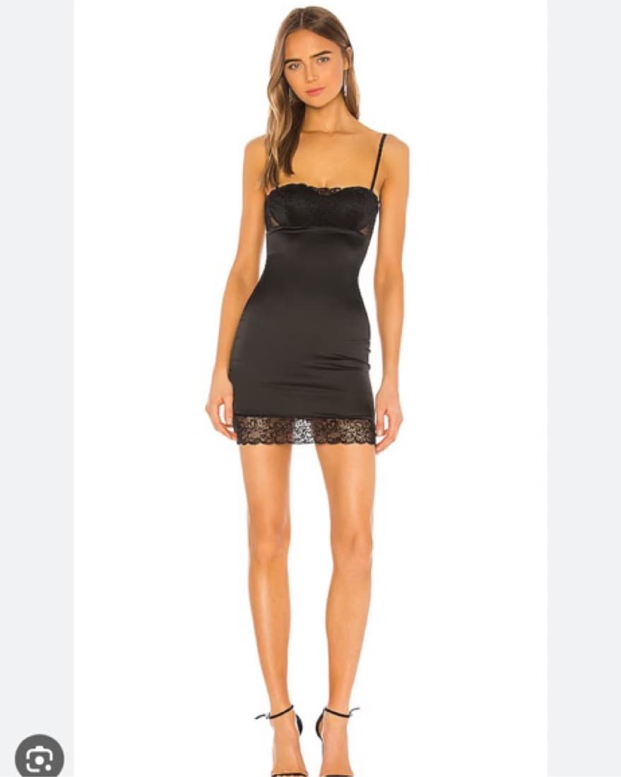 Black Lace Dress - Image 1