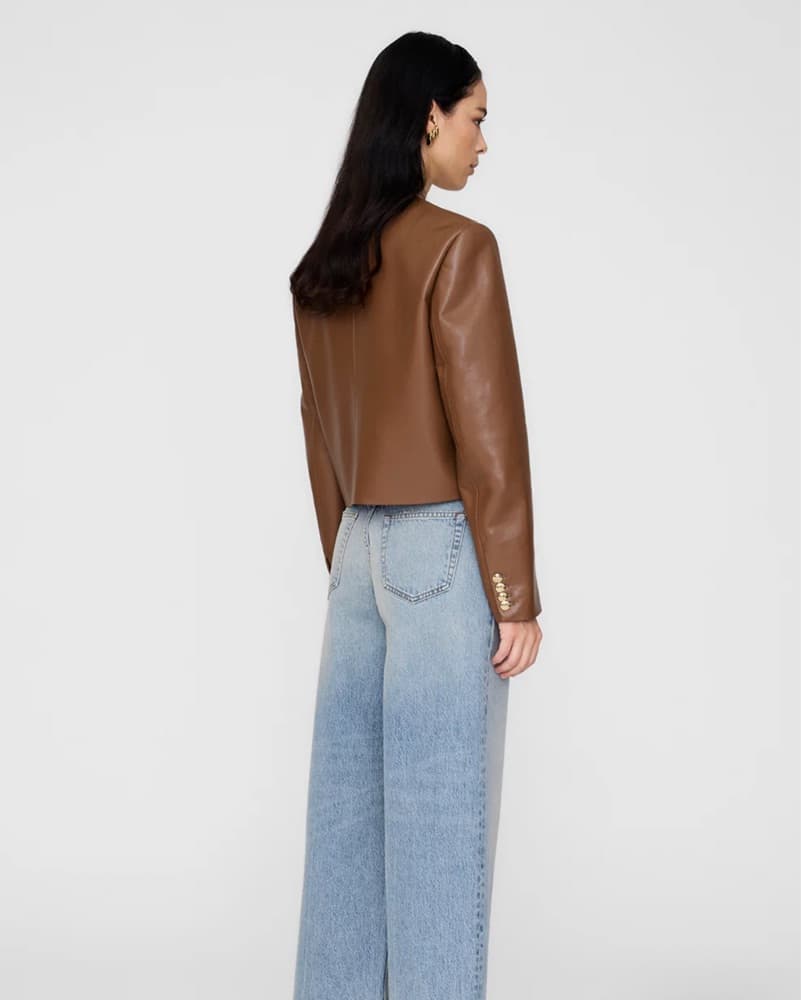 Anine Bing Amber Leather Jacket - Image 4