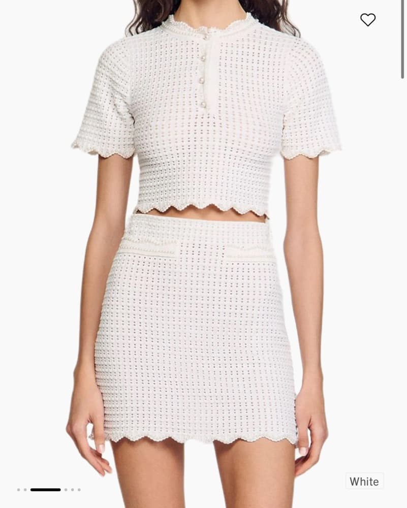 Sandro Bead White Set - Image 3