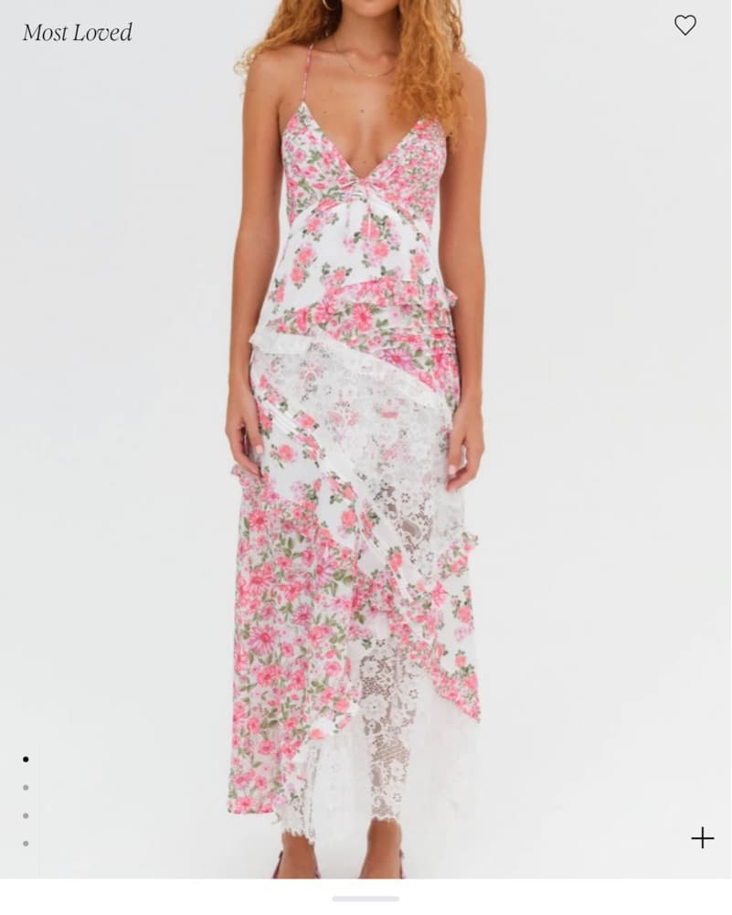 For Love And Lemons Rosalyn Maxi Dress - Image 2