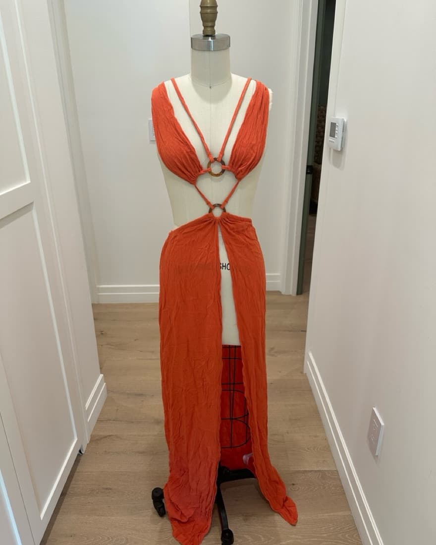Orange Beach Coverup - Image 2