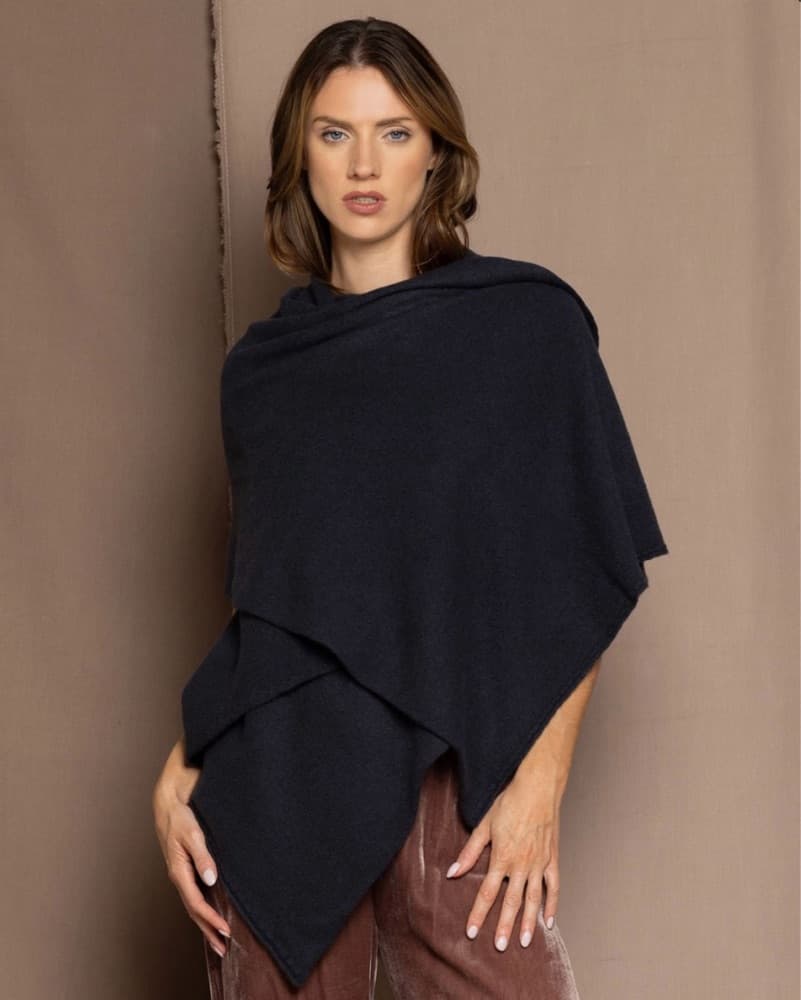 Cashmere Shawl Wrap Poncho  - Image 3