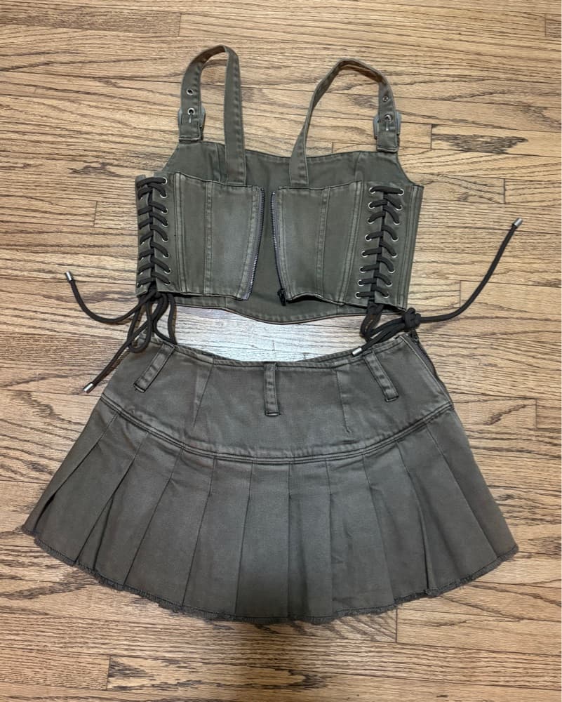 Cute Brown 2 Piece Set  - Image 3