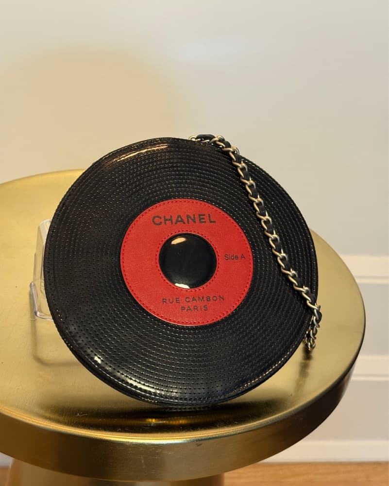 Rare Chanel Record Evening Bag - Image 1