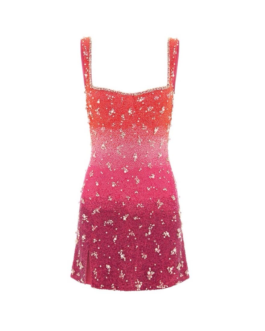 Clio Peppiatt Sunset Gradient Dress M - Image 6
