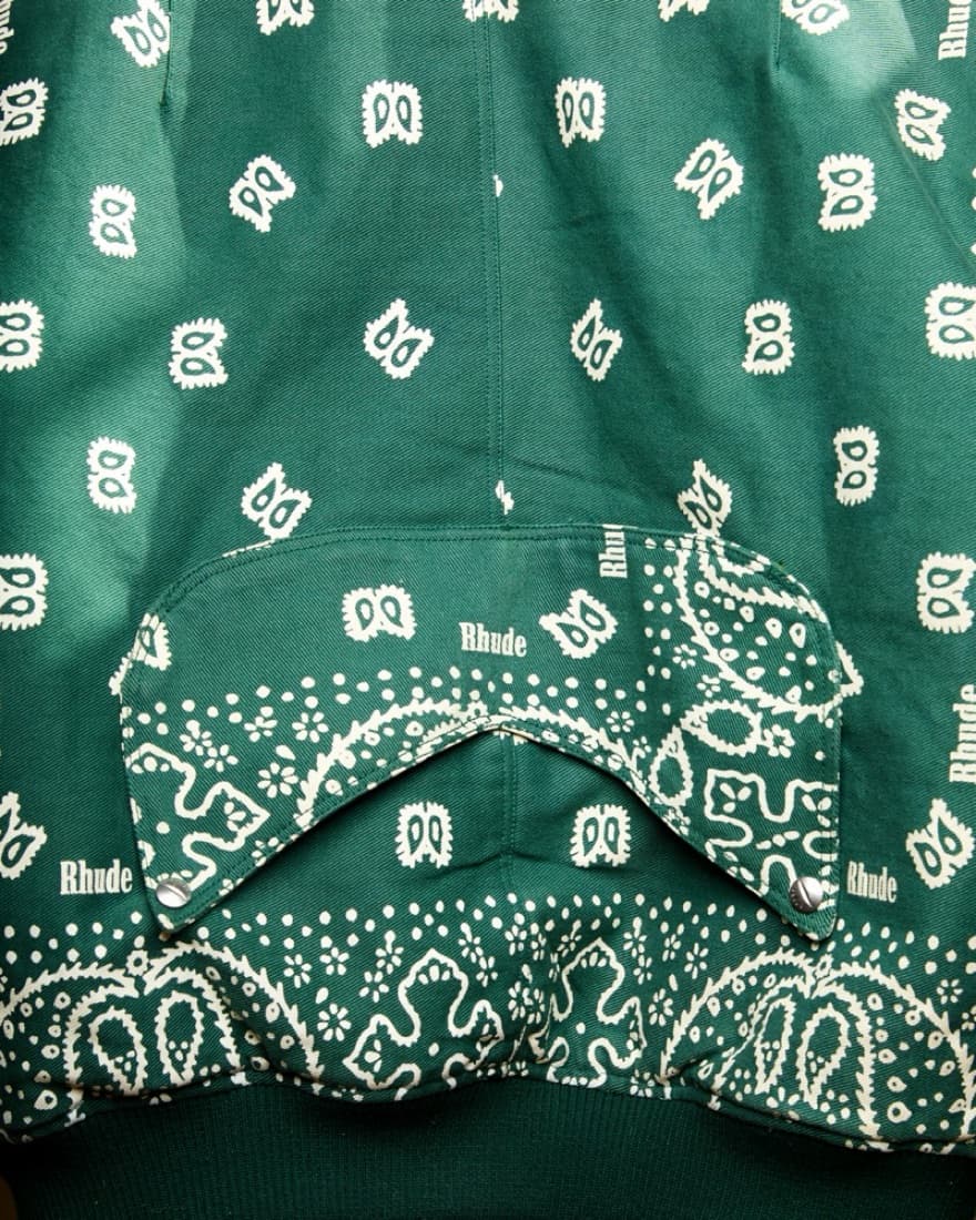 Rhude Retro Bandana Print Jacket - Image 6