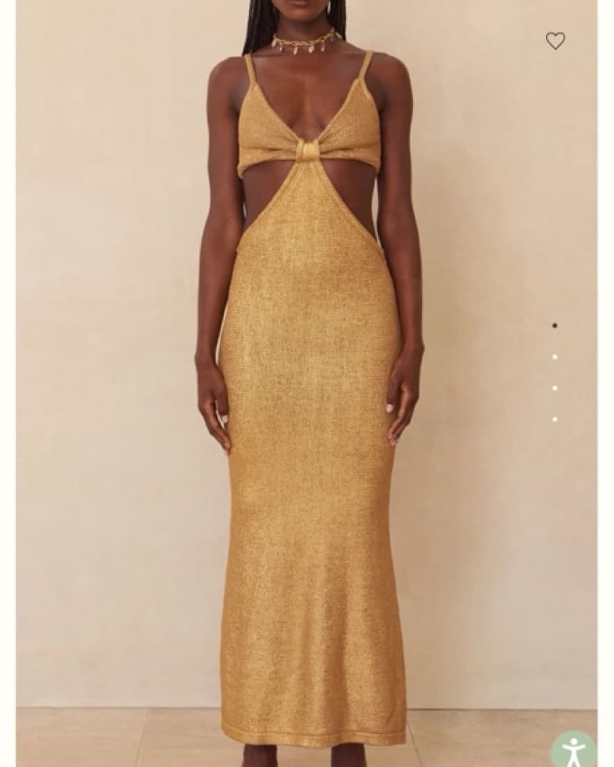 Cult Gaia gold Dress  - Image 1