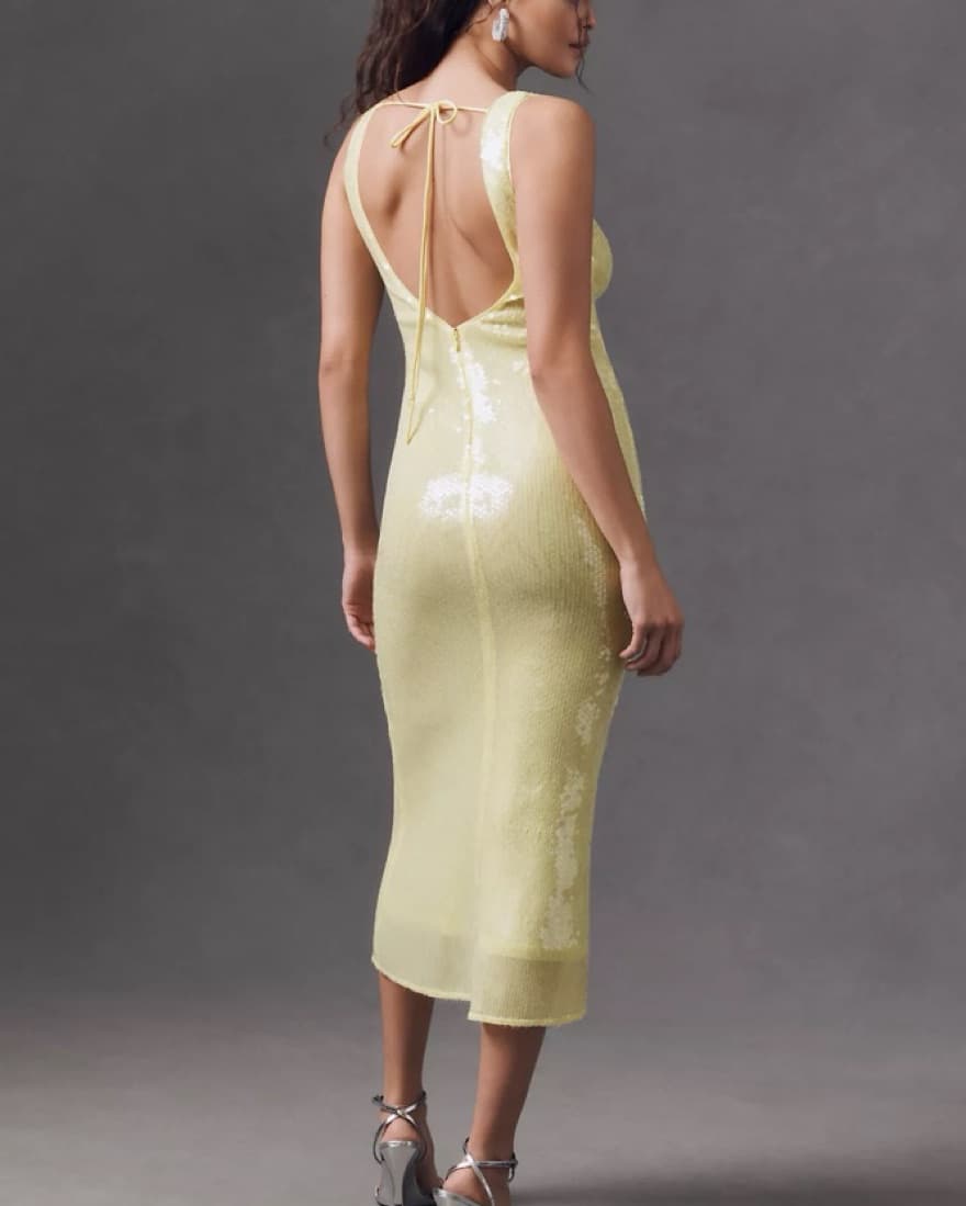 Bardot Isha Sequin Midi Dress  - Image 2