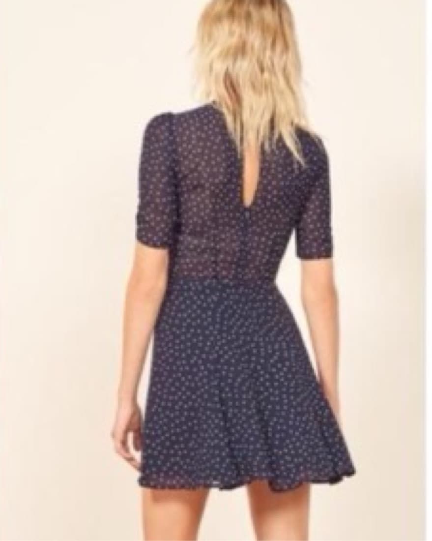 Reformaton Polka Dot Dress - Image 3