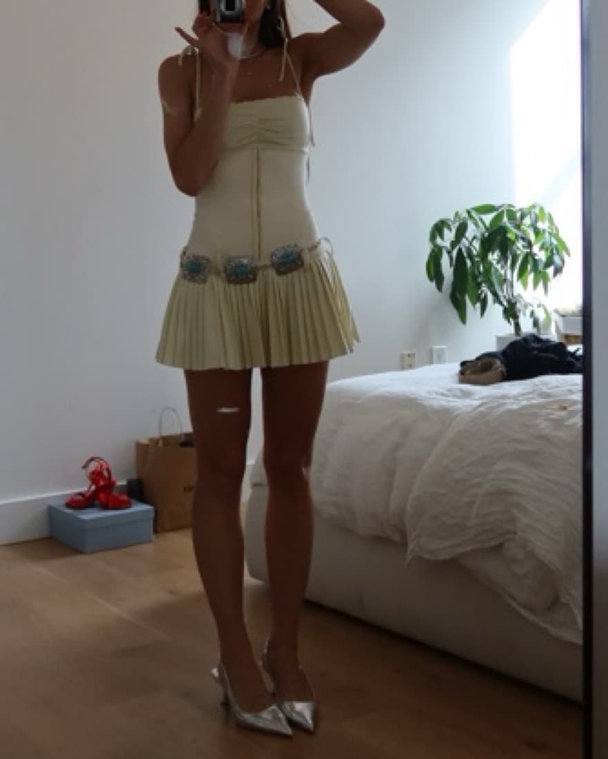 Sweet Chilling Drop Waist Dress - Image 3