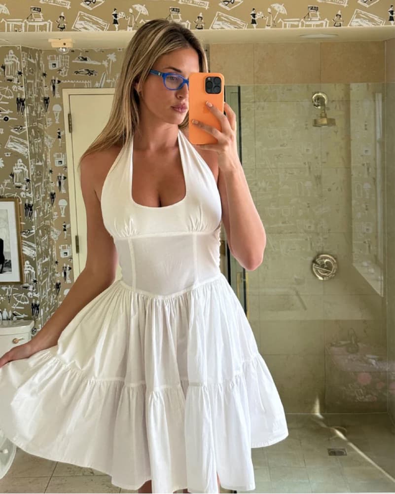 Tulsa Halter Midi Dress - Image 1