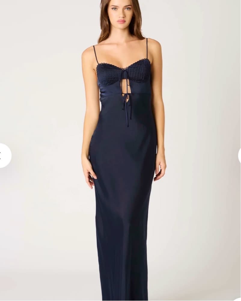 Navy Blue Formal Dress - Image 1