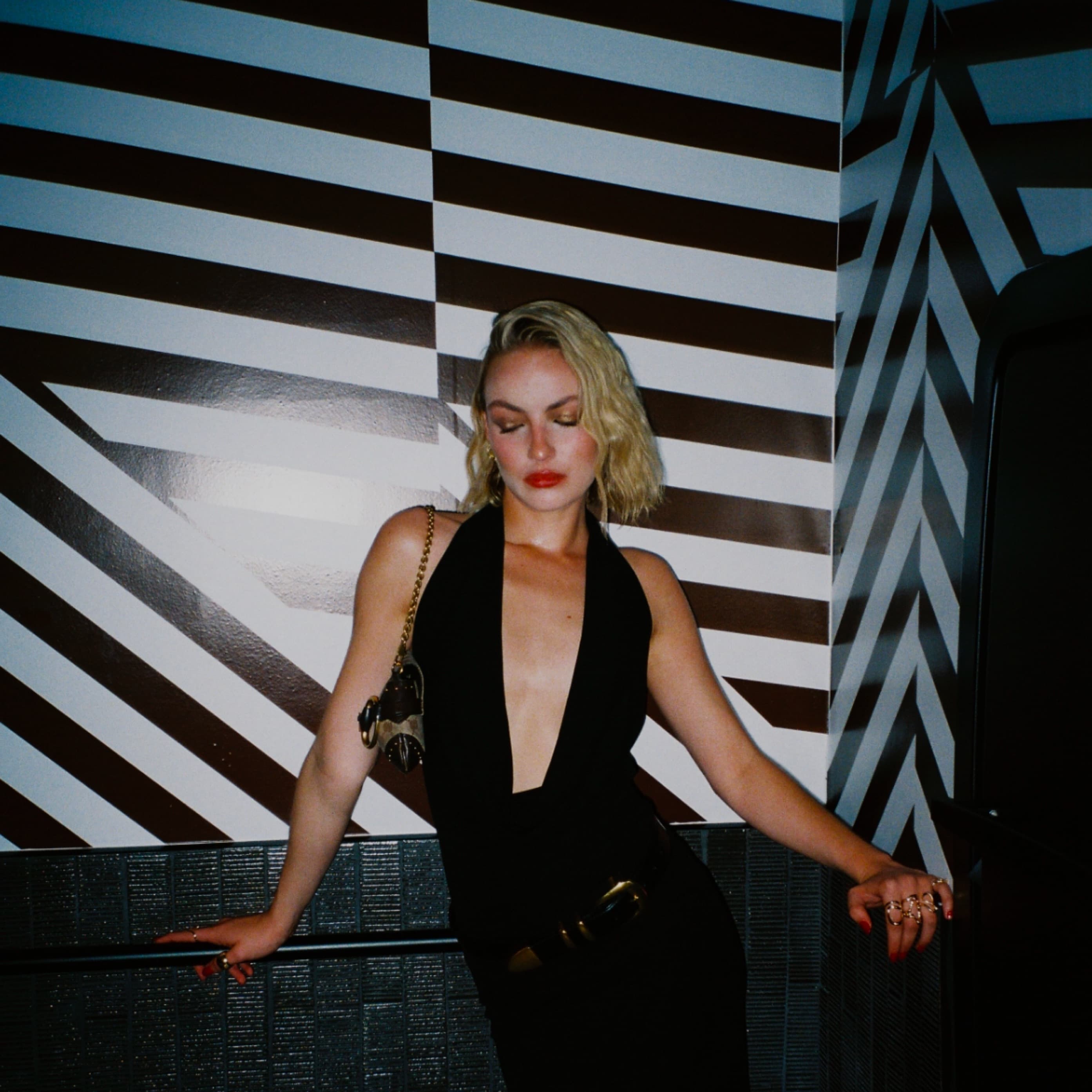 Halter Black Dress - Image 1