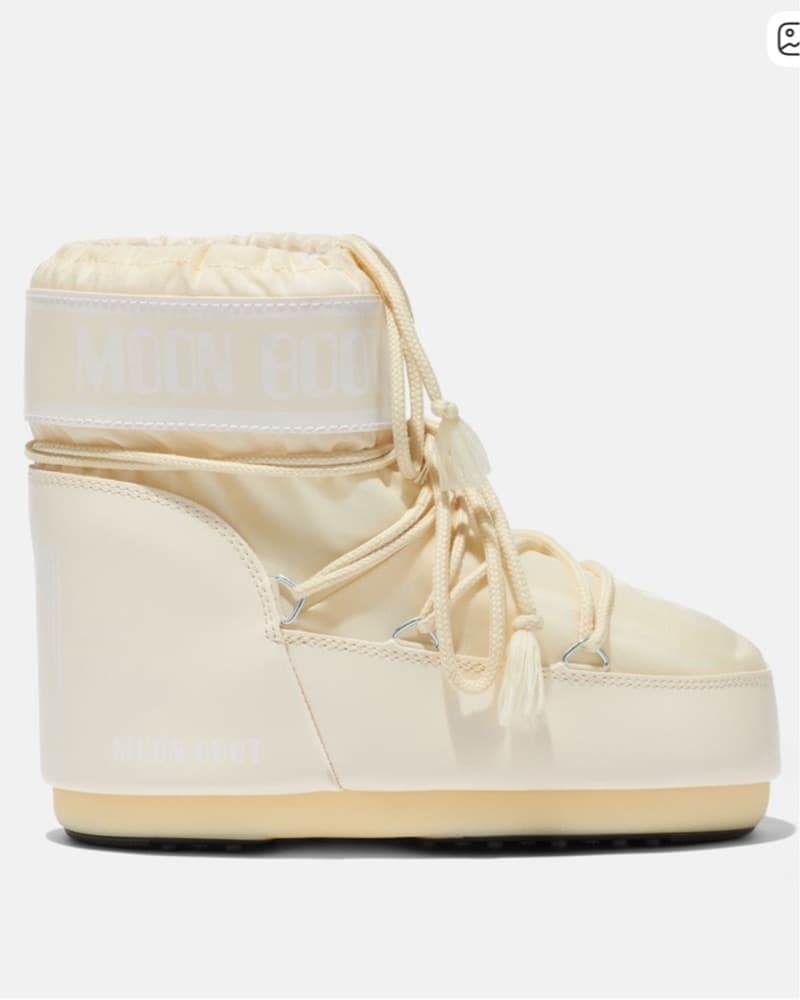 Moon Boots Low Icon Cream - Image 1