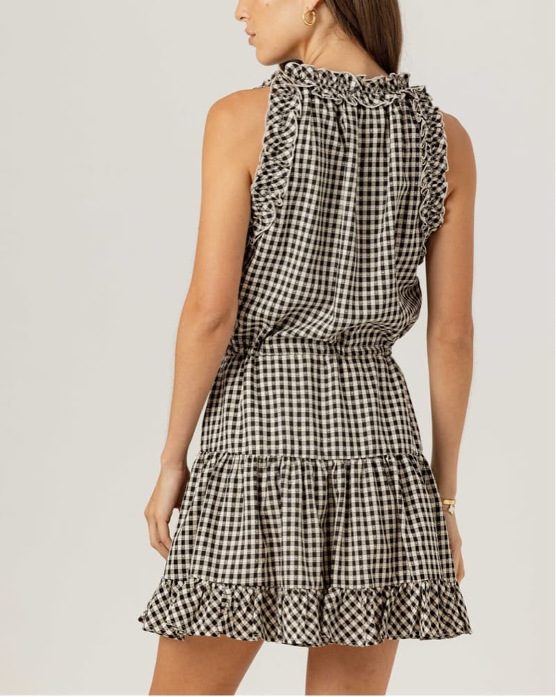 Blisse Gingham Dress - Image 4