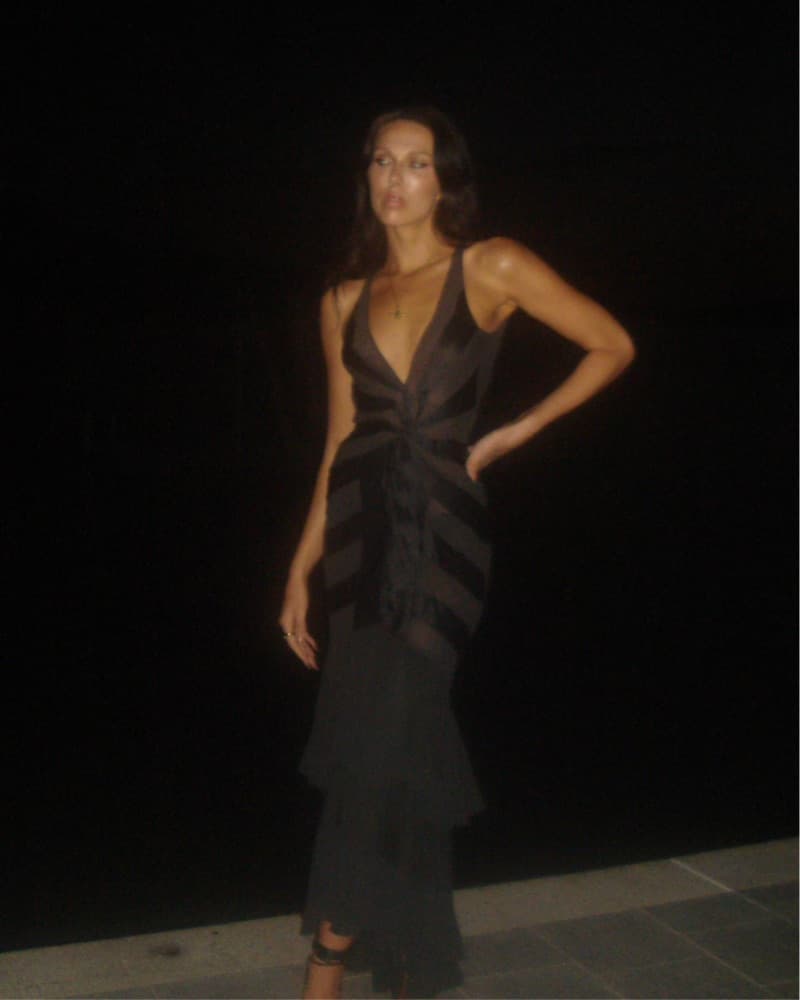Vintage 2000 Victorias Secret Silk Dress - Image 4