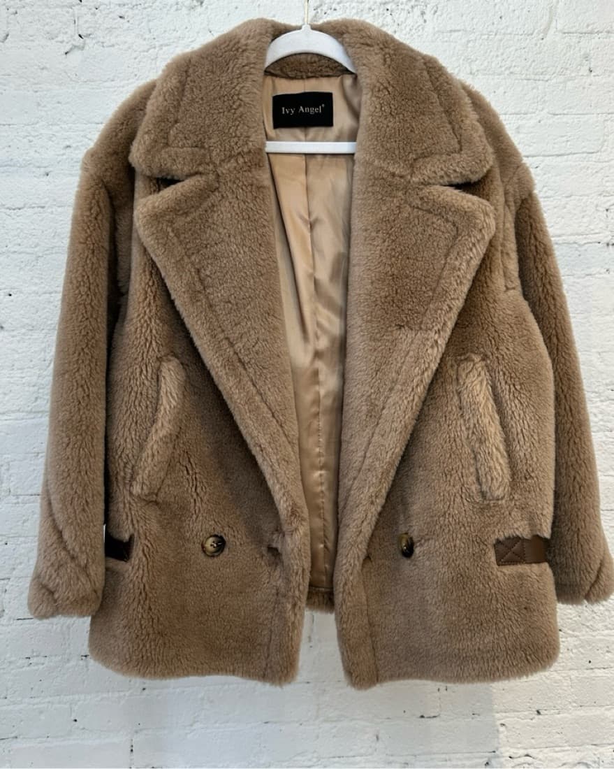 Sherpa Brown Coat  - Image 1
