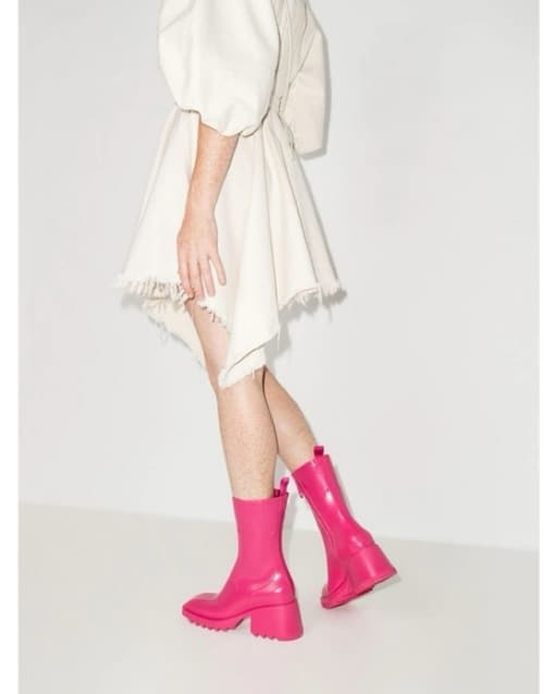 Chloe Betty Chunky Pink Rainboots - Image 3