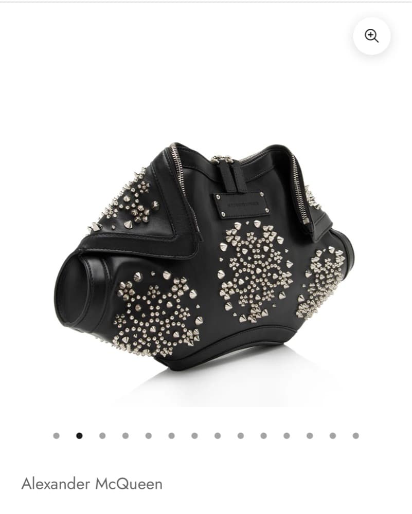Alexander McQueen De Manta Clutch - Image 2