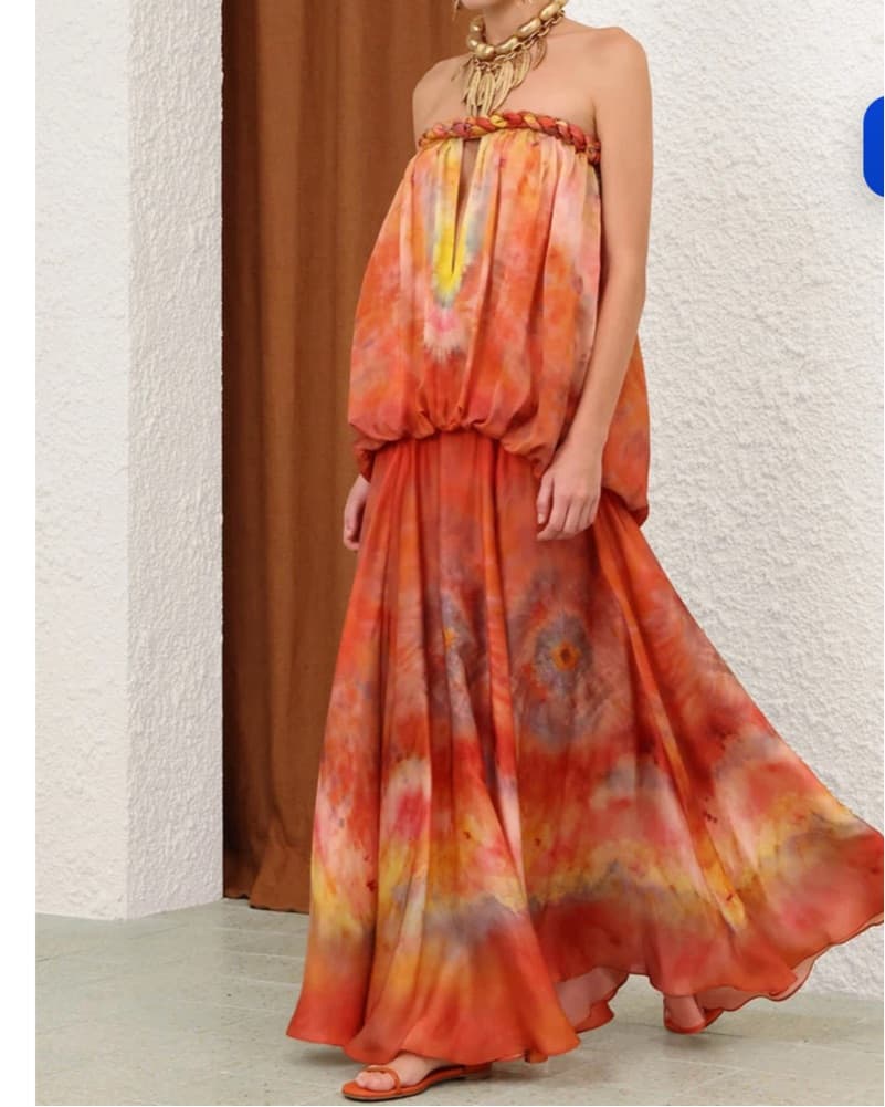 Zimmerman LUNA TWIST BANDEAU GOWN - Image 1