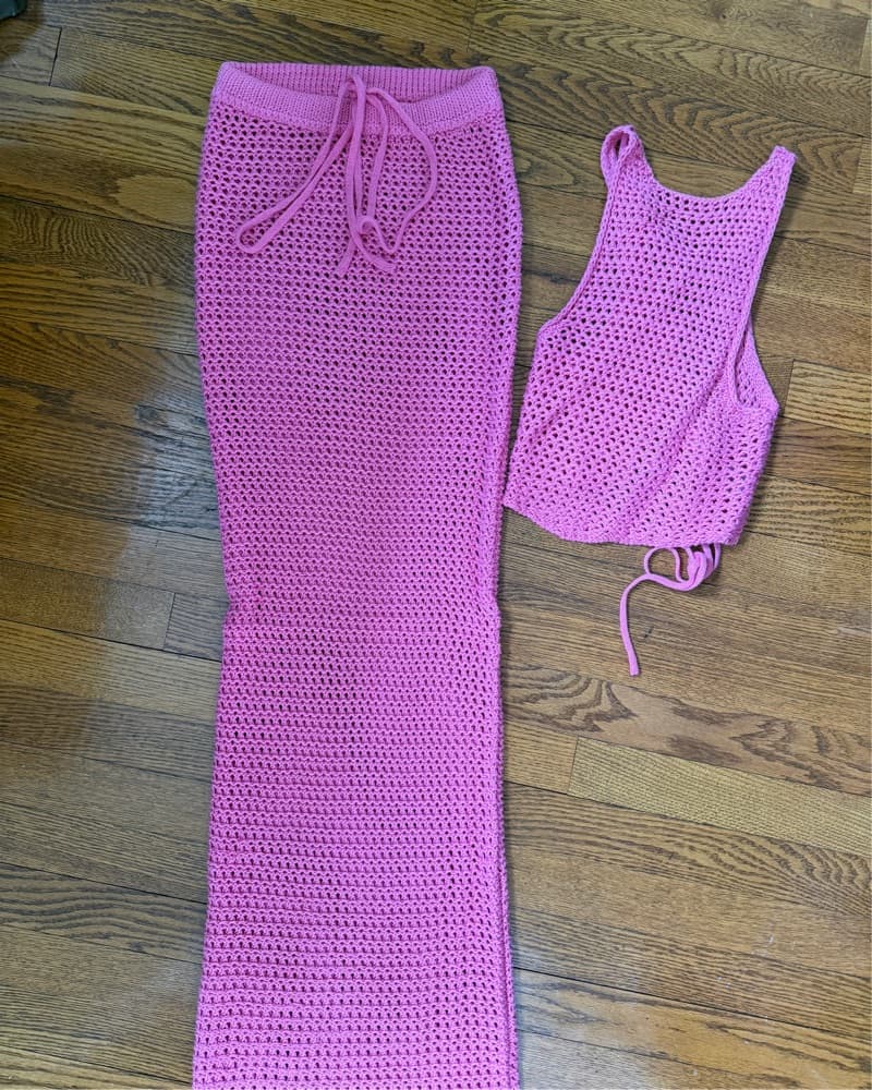 Meshki Crochet Knit Co-Ord Set - Image 3