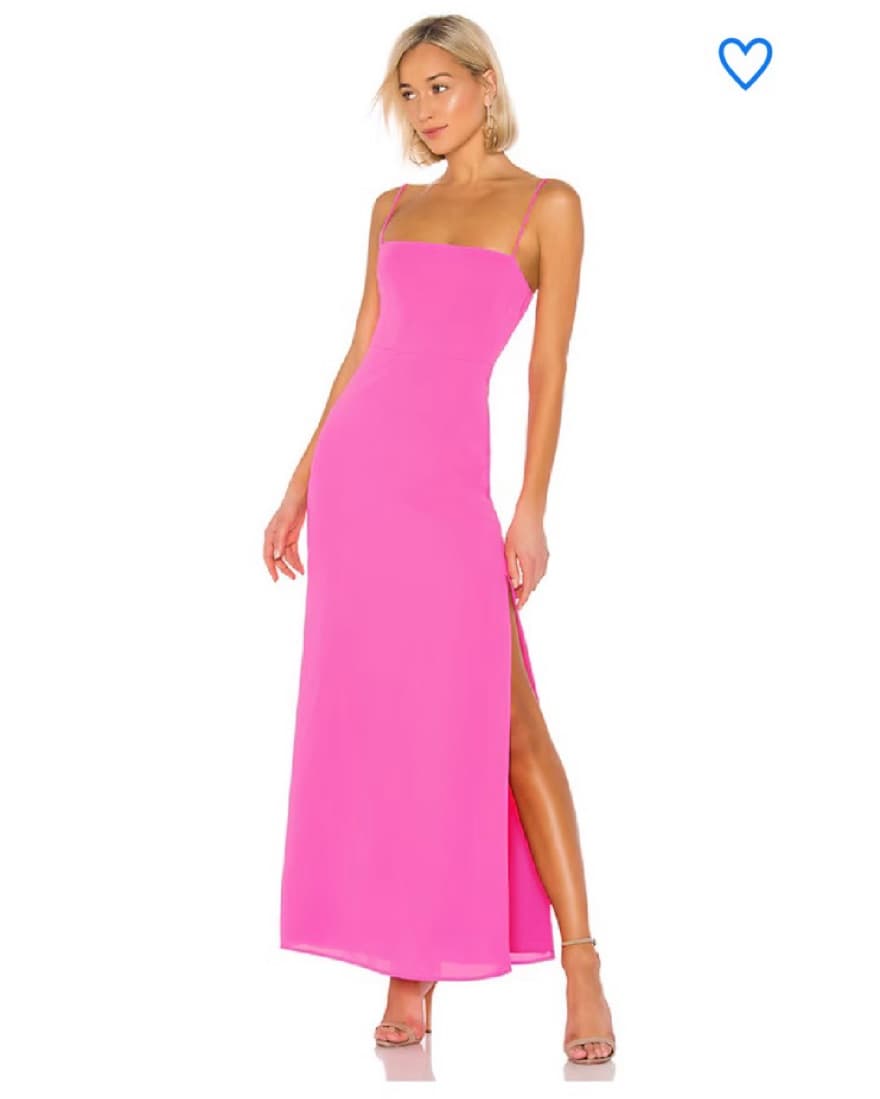 Superdown Addison Maxi Dress In Pink - Image 1