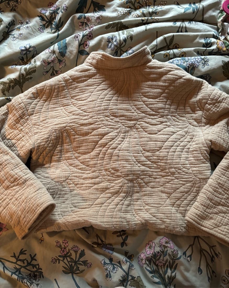 Taupe 7 for all mankind Quilted Jacket - Image 2